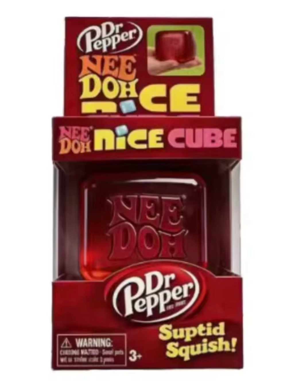 Dr Pepper Nee-Doh Nice Cube Stress Toy